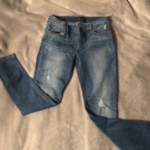 Lucky Brand Ripped Skinny Jeans